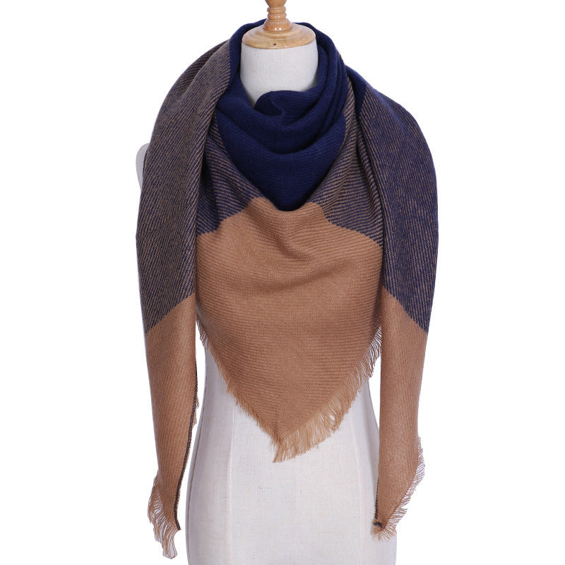 Women’s Triangle Scarf Shawl – Autumn Winter