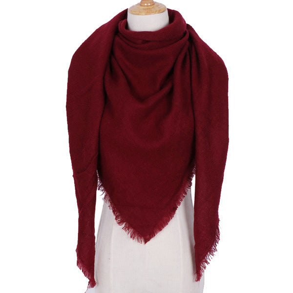 Women’s Triangle Scarf Shawl – Autumn Winter