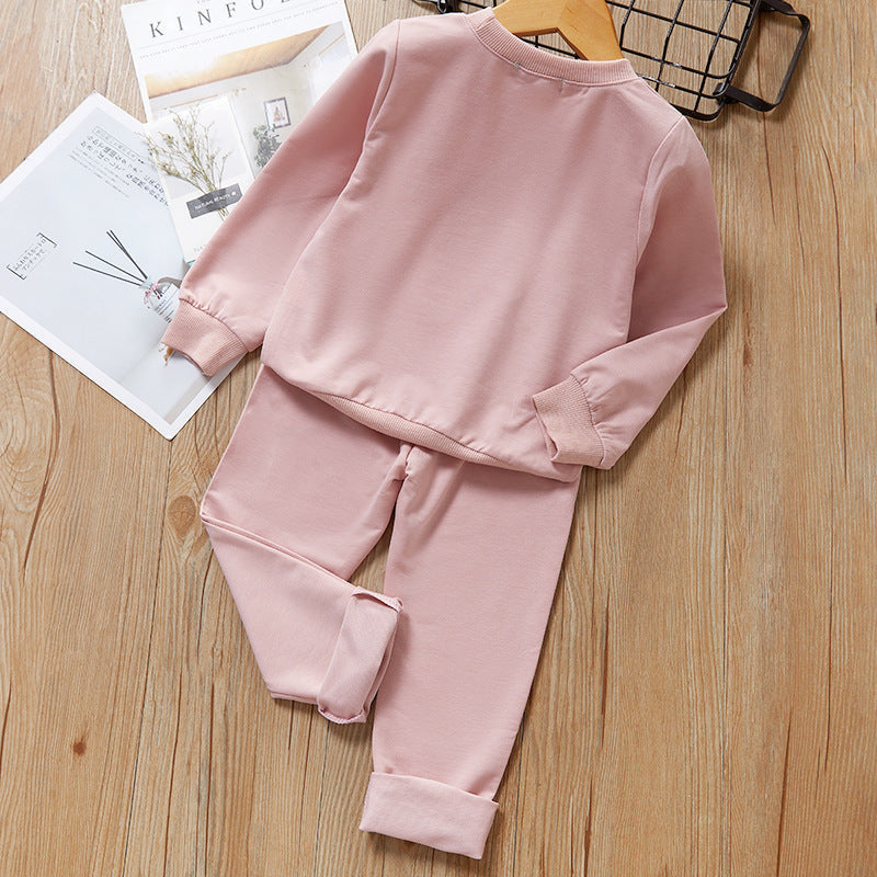 Bold Kid Print Set – Long Sleeve Comfort wear null