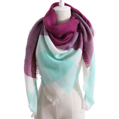 Women’s Triangle Scarf Shawl – Autumn Winter