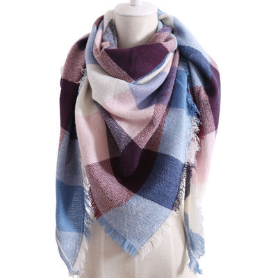 Women’s Triangle Scarf Shawl – Autumn Winter