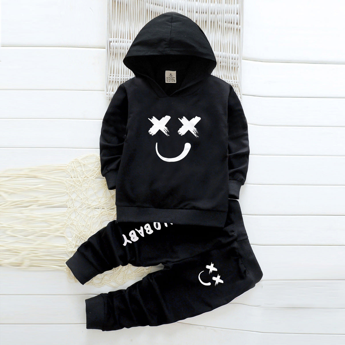 Bold Kid Print Set – Long Sleeve Comfort wear null