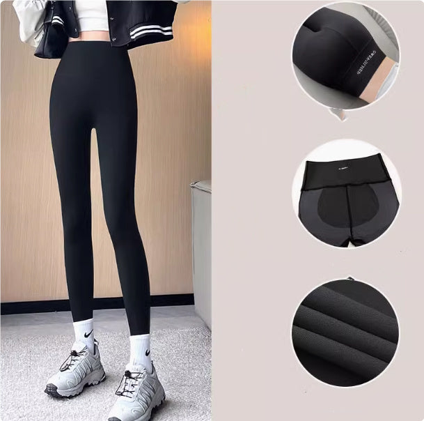 Women Lamb Fleece Leggings