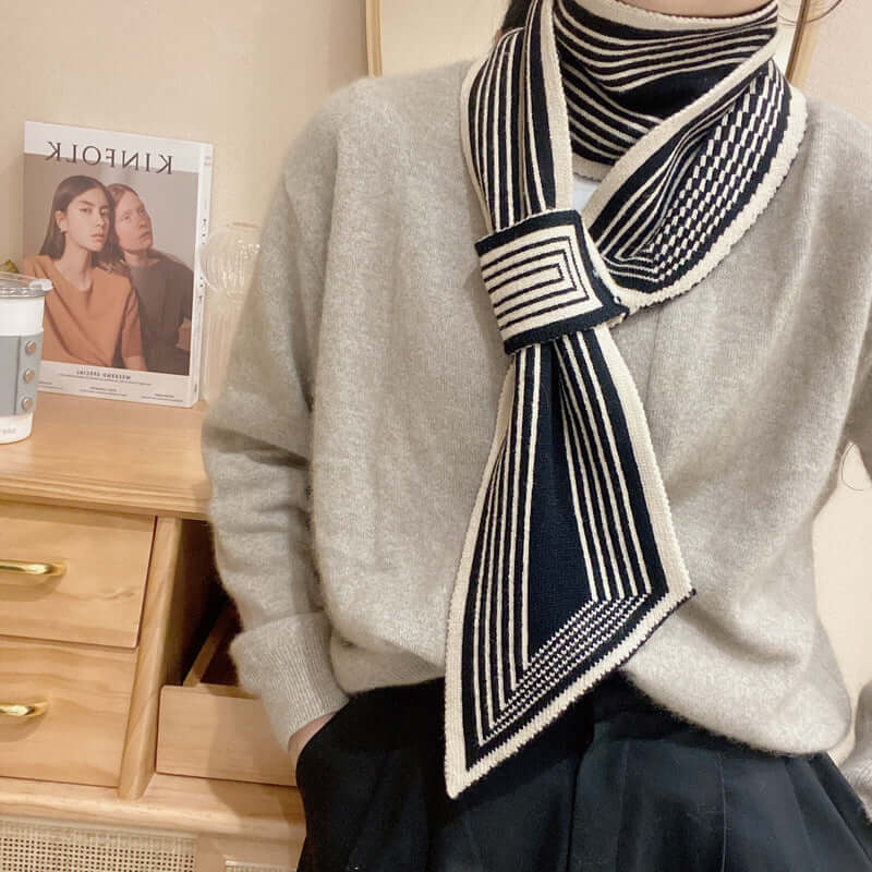 BI All-Match Small Scarves for Autumn & Winter
