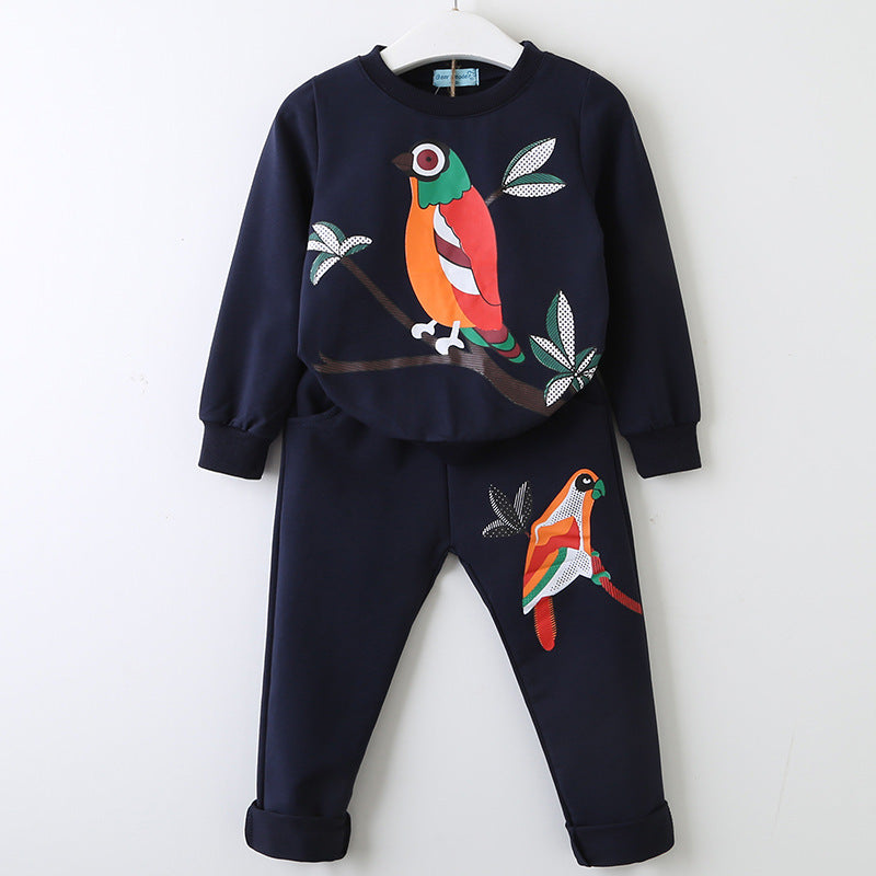 Bold Kid Print Set – Long Sleeve Comfort wear null