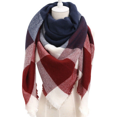 Women’s Triangle Scarf Shawl – Autumn Winter