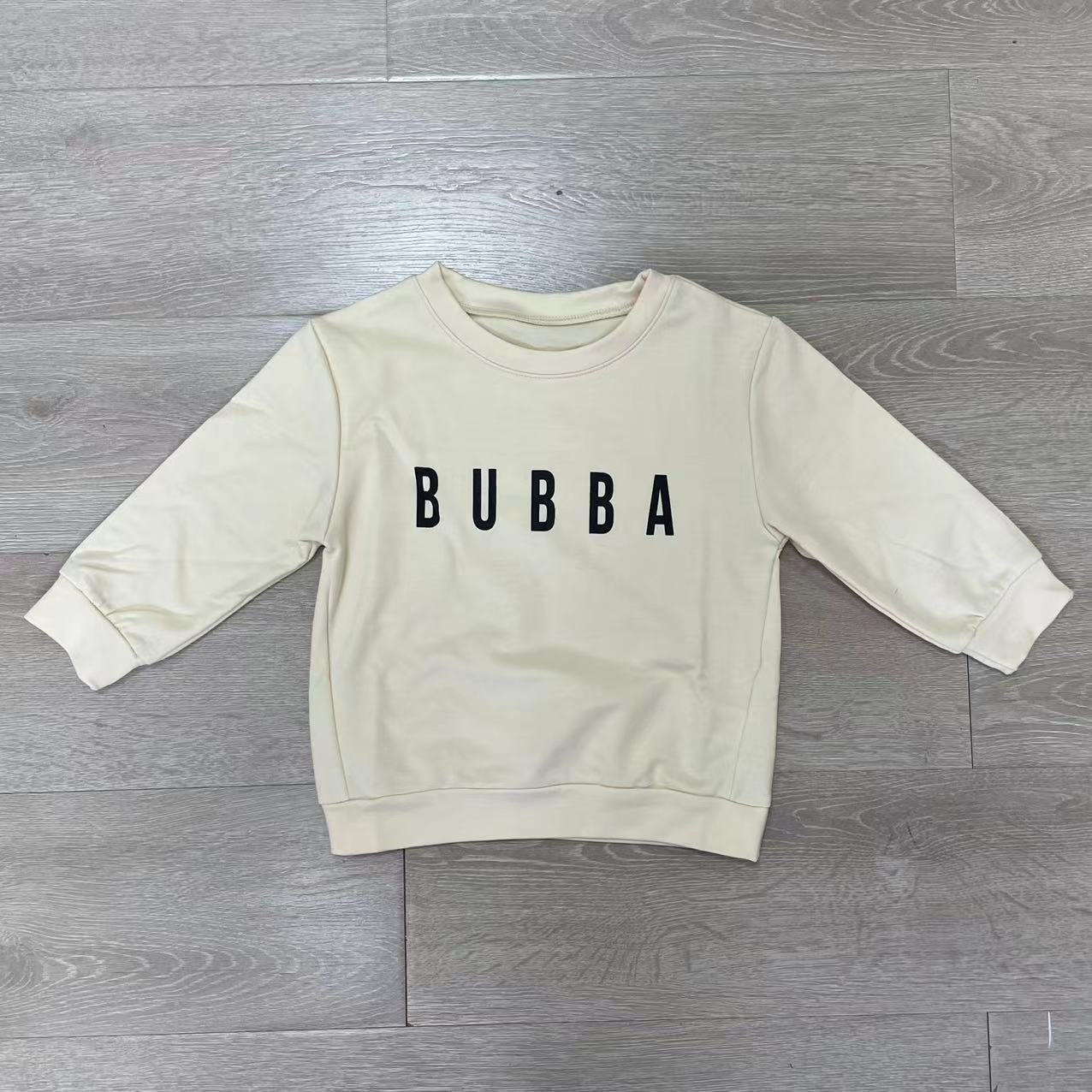 Bold Boy Letter Sweatshirt null