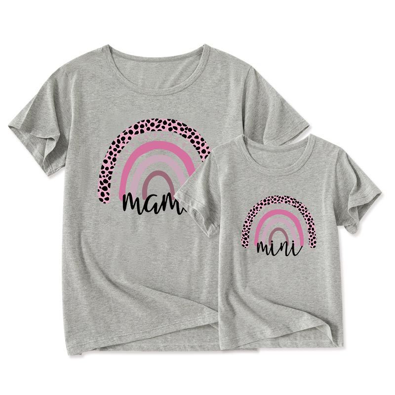 Rainbow Love Tee – Mama & Mini null
