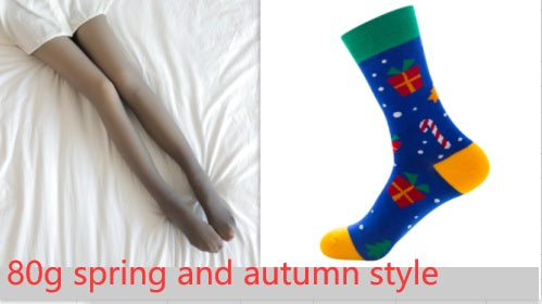 Plus Size Fleece Lined Thermal Winter Tights