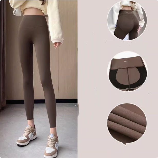 Women Lamb Fleece Leggings