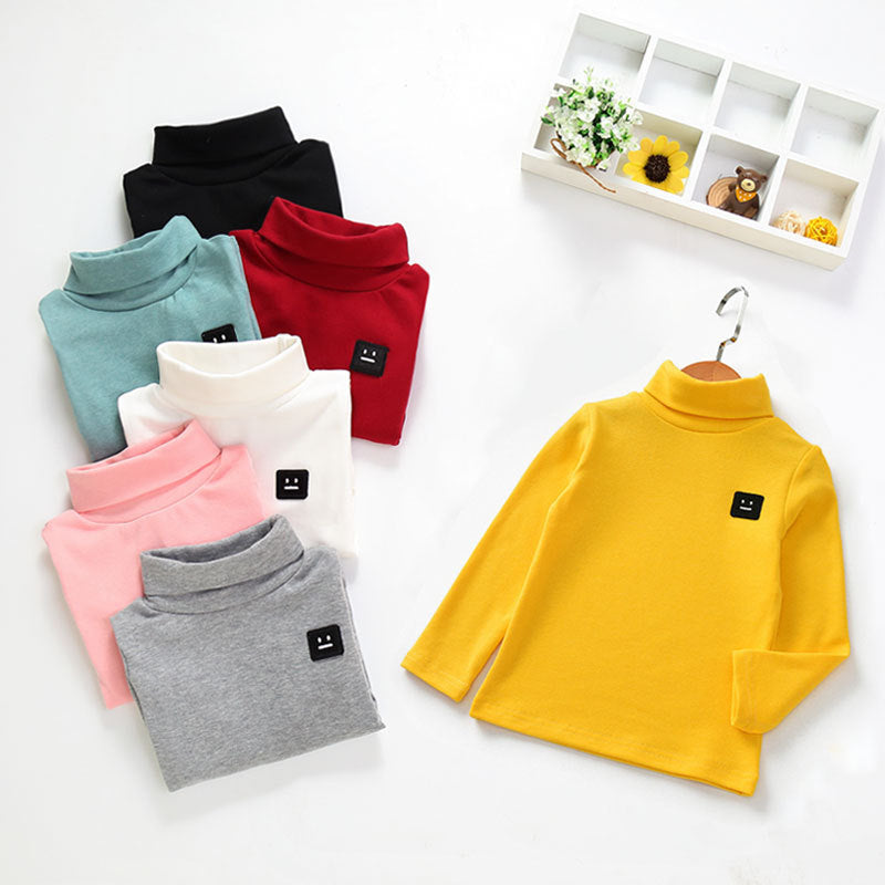 Children's Clothing New Baby Long-sleeved T-shirt Small And Medium Children's Tops null