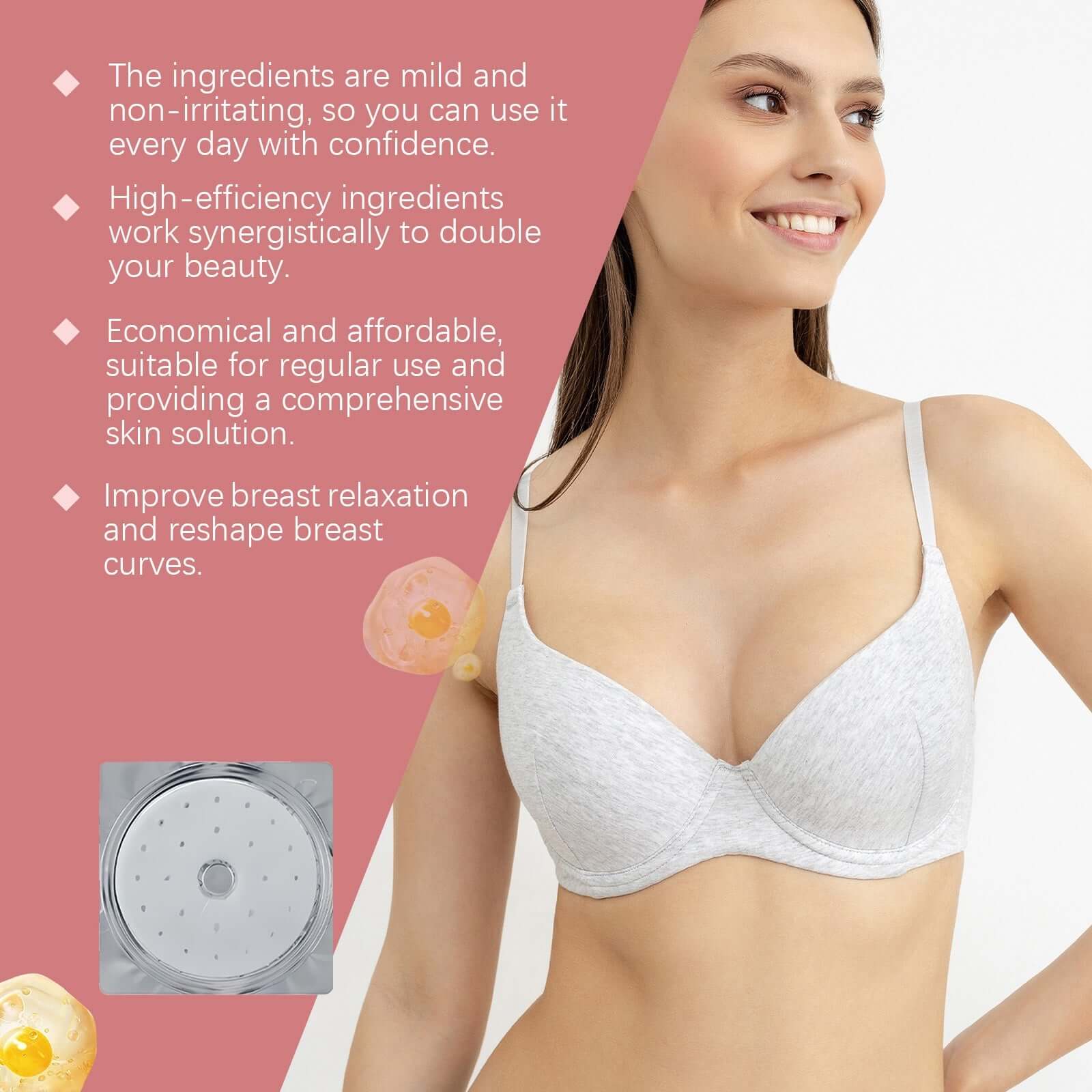 GlowLift Breast Firming Patch – Support & Smoothness null