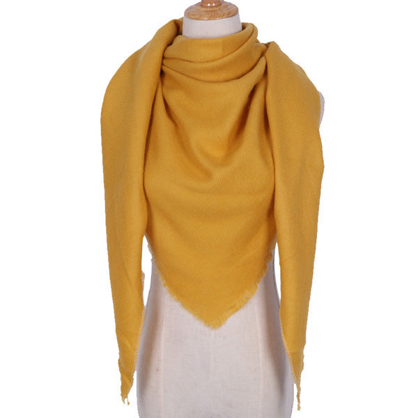 Women’s Triangle Scarf Shawl – Autumn Winter