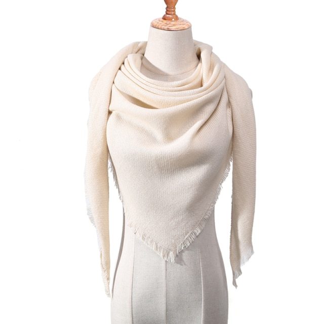 Women’s Triangle Scarf Shawl – Autumn Winter