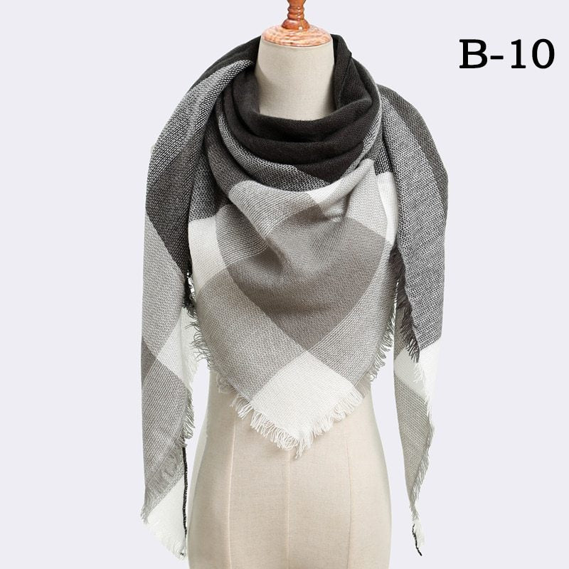 Women’s Triangle Scarf Shawl – Autumn Winter