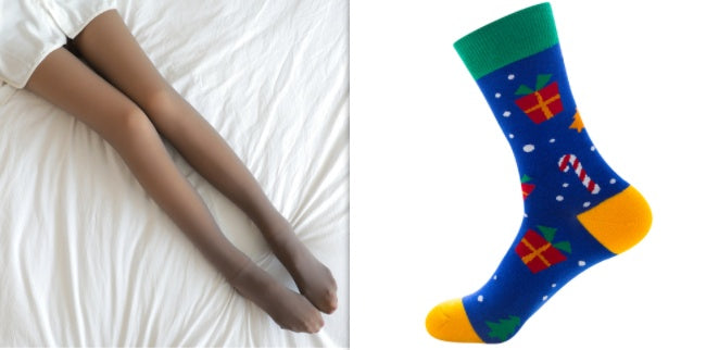 Plus Size Fleece Lined Thermal Winter Tights