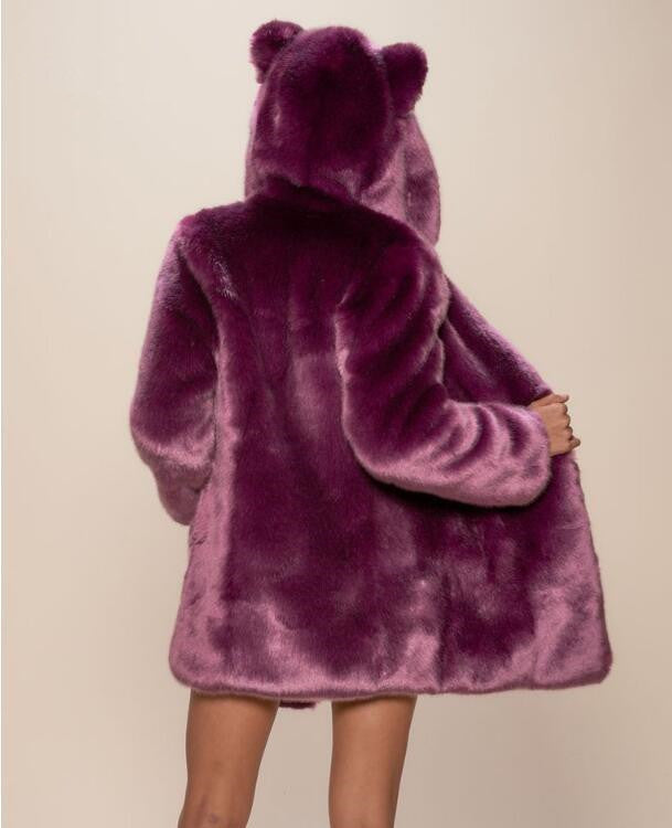 Women's Faux Fur Hooded Coat