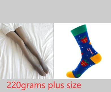 Plus Size Fleece Lined Thermal Winter Tights