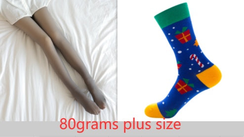 Plus Size Fleece Lined Thermal Winter Tights