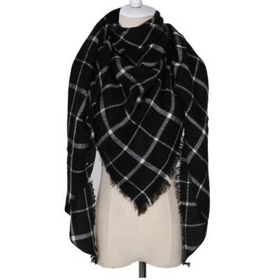 Women’s Triangle Scarf Shawl – Autumn Winter
