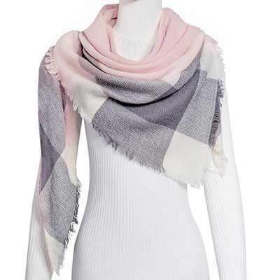 Women’s Triangle Scarf Shawl – Autumn Winter