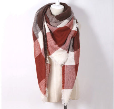 Women’s Triangle Scarf Shawl – Autumn Winter