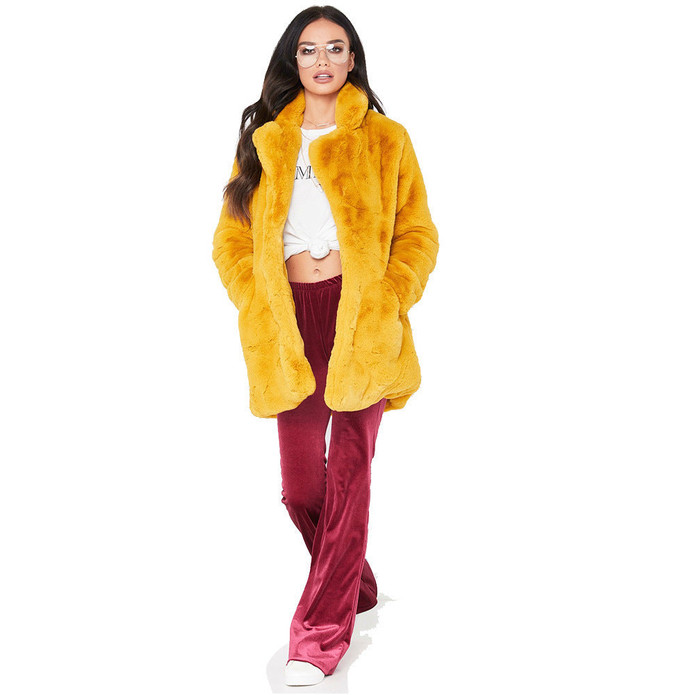 Women's Faux Fur Coat