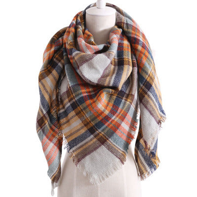 Women’s Triangle Scarf Shawl – Autumn Winter