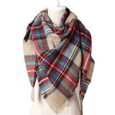 Women’s Triangle Scarf Shawl – Autumn Winter