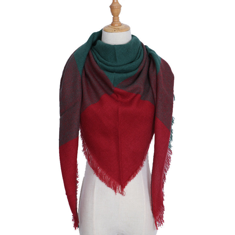Women’s Triangle Scarf Shawl – Autumn Winter