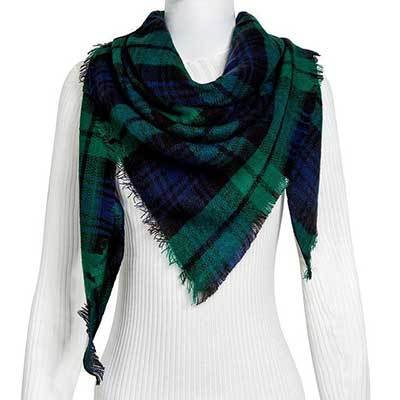 Women’s Triangle Scarf Shawl – Autumn Winter