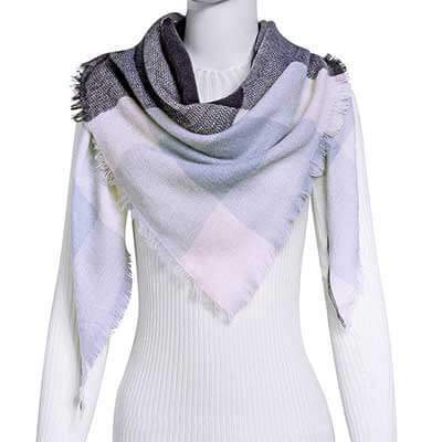 Women’s Triangle Scarf Shawl – Autumn Winter