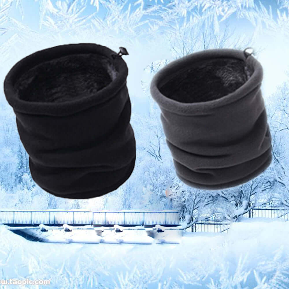 Winter Fleece Neck Warmer Scarf