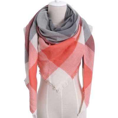 Women’s Triangle Scarf Shawl – Autumn Winter
