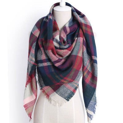 Women’s Triangle Scarf Shawl – Autumn Winter