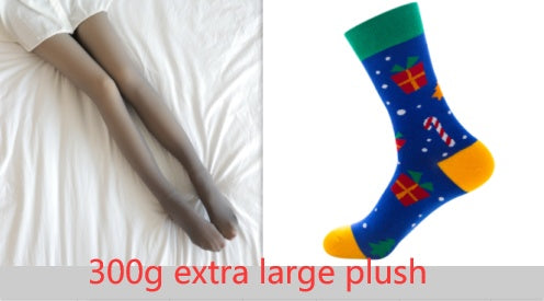 Plus Size Fleece Lined Thermal Winter Tights