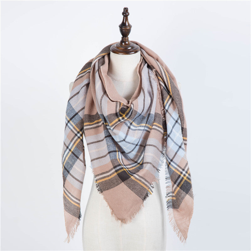 Women’s Triangle Scarf Shawl – Autumn Winter