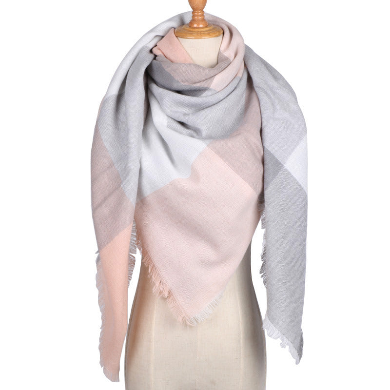 Women’s Triangle Scarf Shawl – Autumn Winter