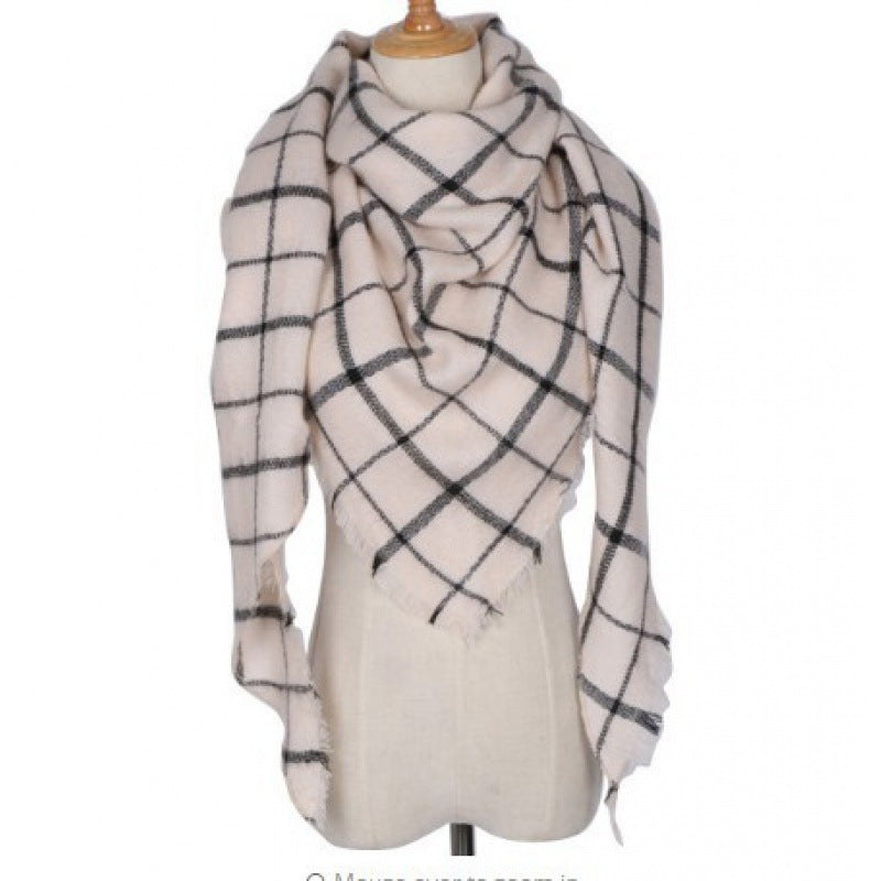 Women’s Triangle Scarf Shawl – Autumn Winter