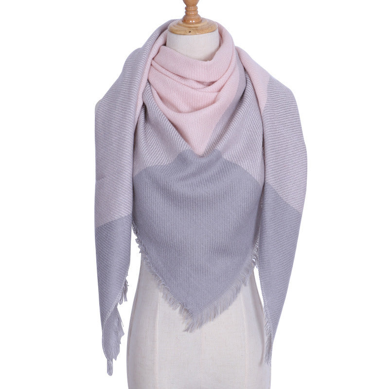 Women’s Triangle Scarf Shawl – Autumn Winter