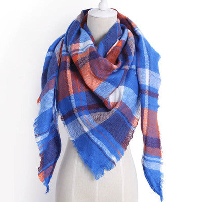 Women’s Triangle Scarf Shawl – Autumn Winter