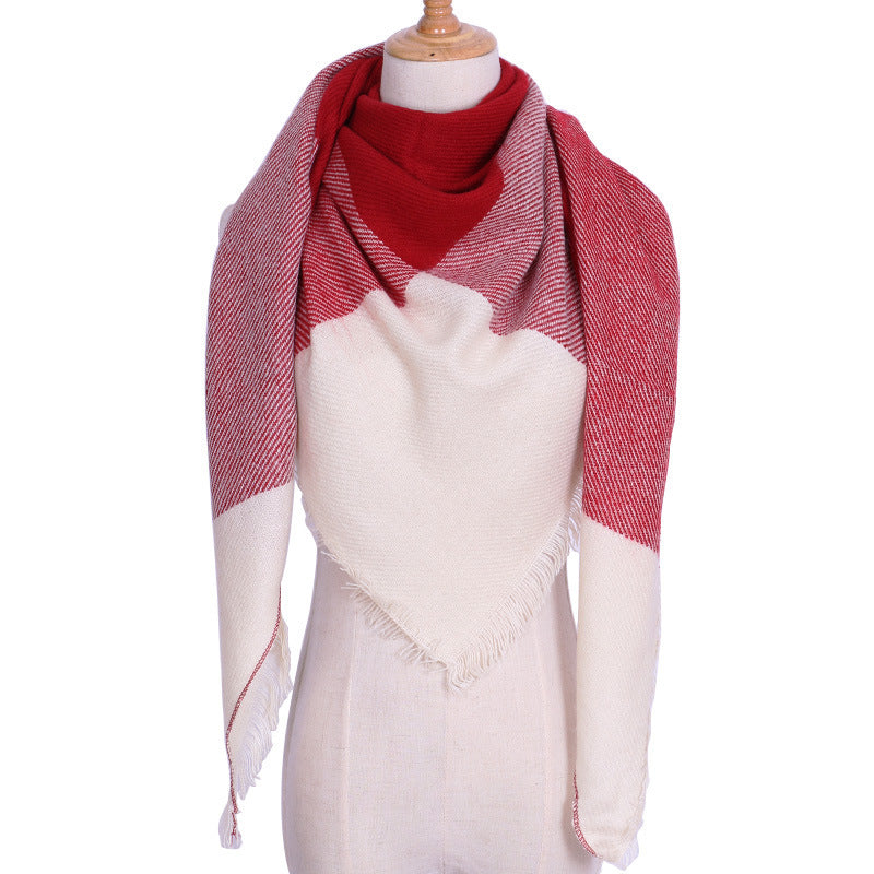 Women’s Triangle Scarf Shawl – Autumn Winter