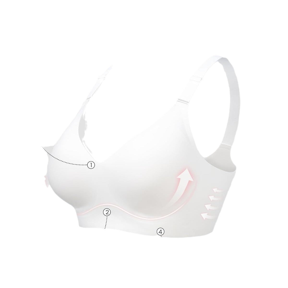 FeatherFlex Bra – Thin, Wireless & Adjustable null