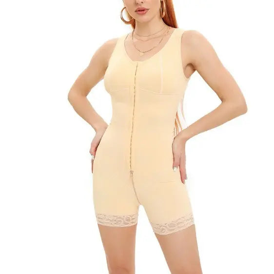 Reinforced Breasted One-piece Corset High Elastic null