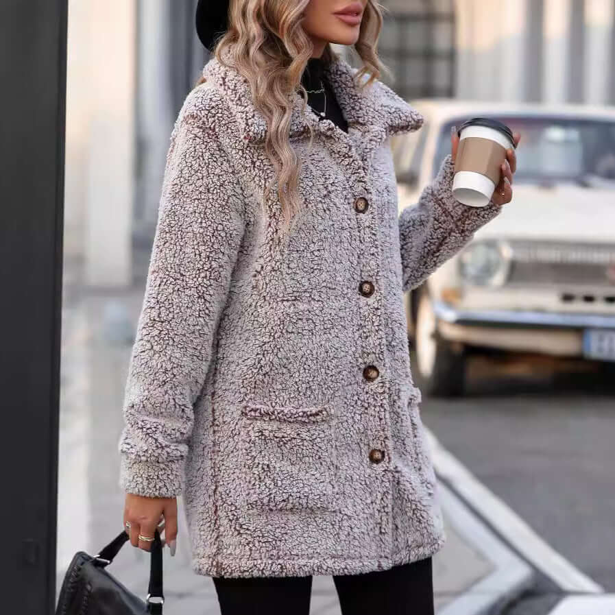 Loose Casual Cotton Jacket for Women