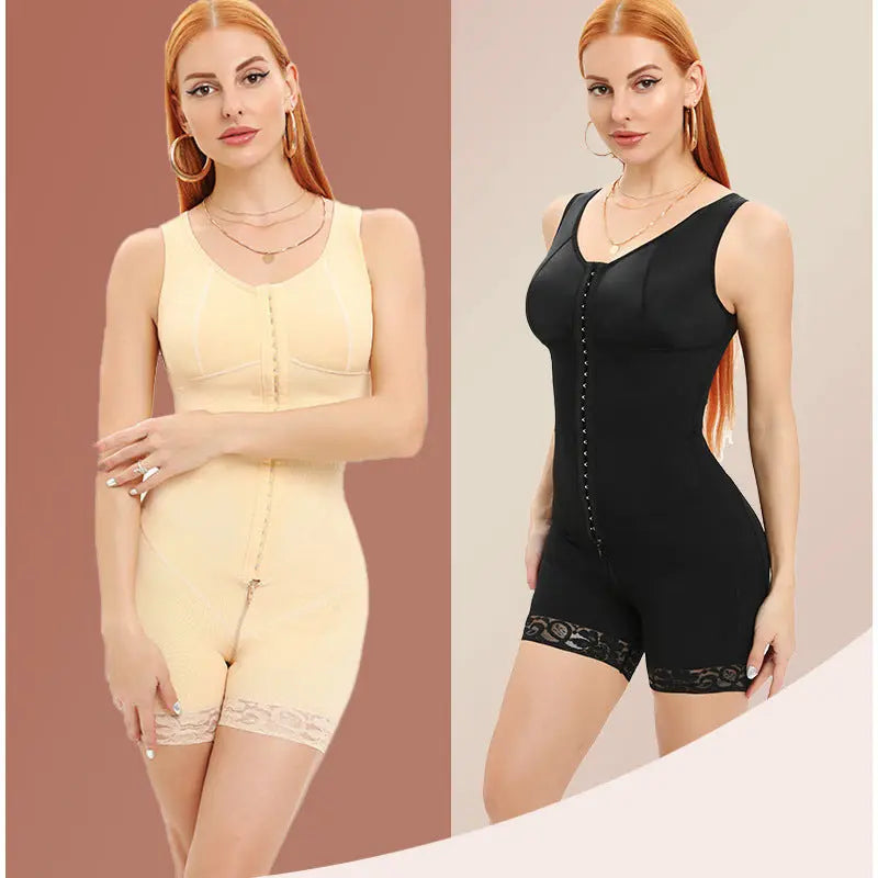 Reinforced Breasted One-piece Corset High Elastic null