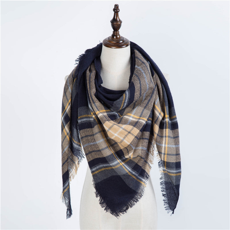 Women’s Triangle Scarf Shawl – Autumn Winter
