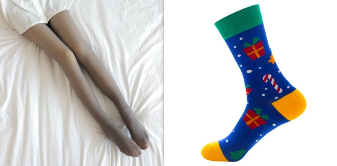 Plus Size Fleece Lined Thermal Winter Tights