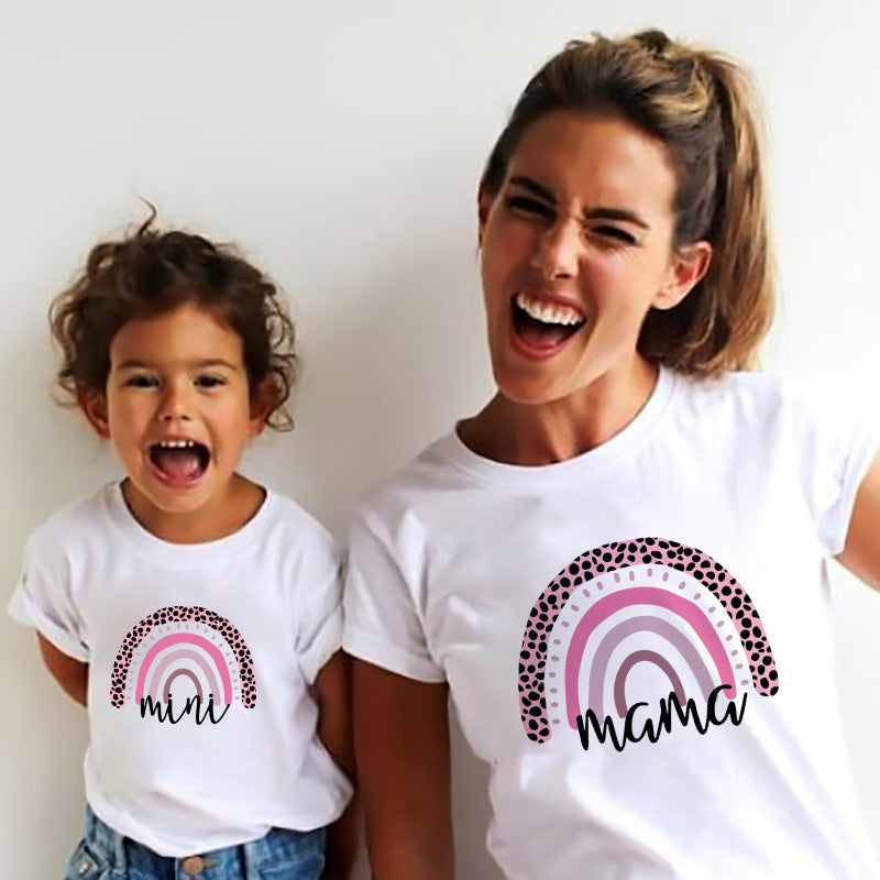 Rainbow Love Tee – Mama & Mini null